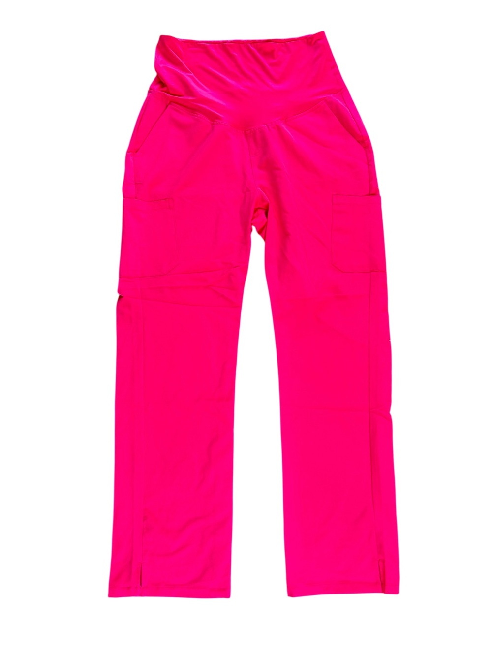Mandala Maternity Large Tall Pink Scrub Pant